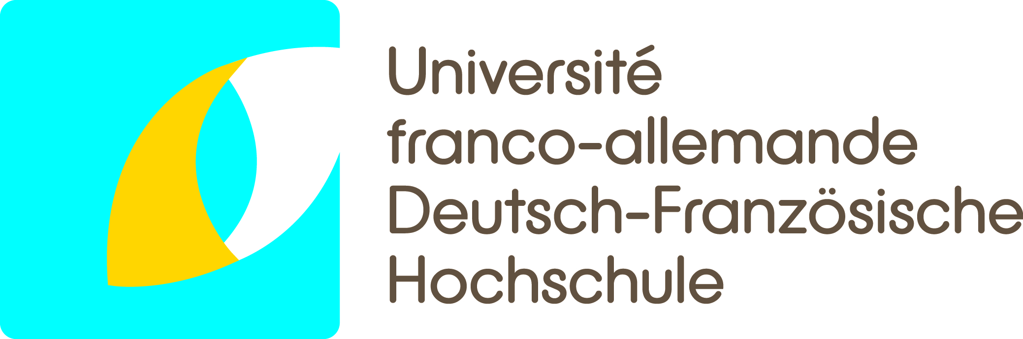 Logo: Deutsch-Französische Hochschule / Université franco-allemande / Franco-German University